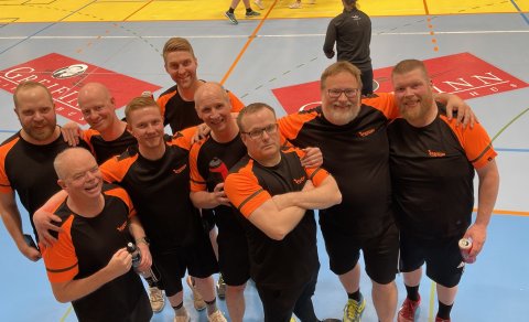 Blaklið Rafeyrar.
Jón Axel, Davíð, Snævar, Valli, Einar Oddur, Hannes, Björgvin Daði, Stebbi Jóns o…